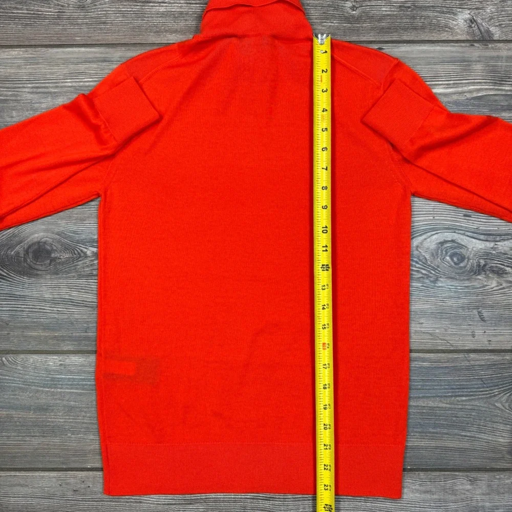Ralph Lauren Purple Label Women Turtleneck Sweater SMALL Orange Cashmere NWT‎